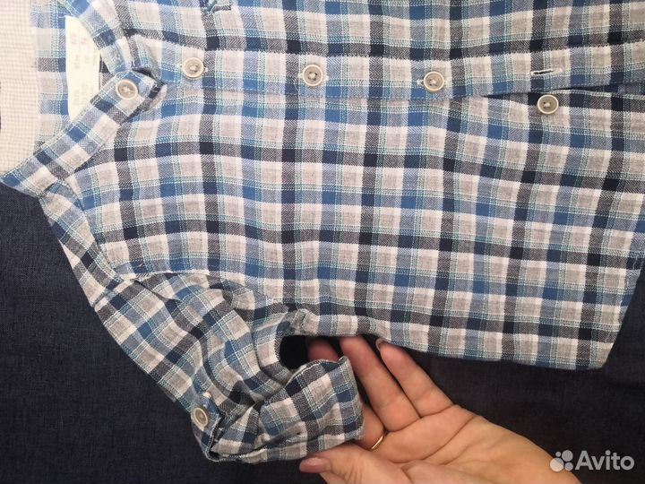 Рубашка zara 74р
