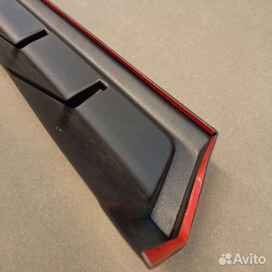 Диффузор на задний бампер Приора-2 (седан, х/б)