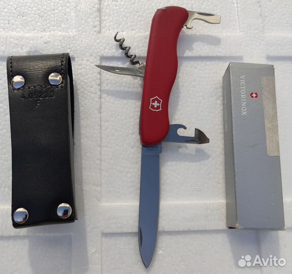 Нож складной швейцарский