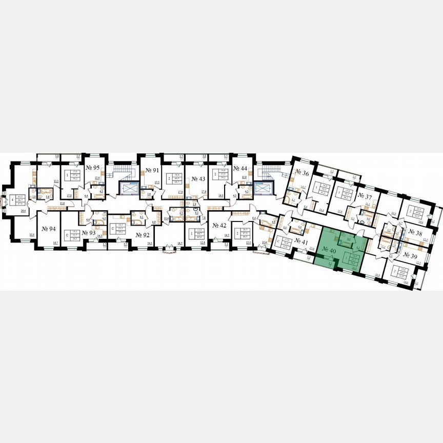1-к. квартира, 34,5 м², 5/8 эт.