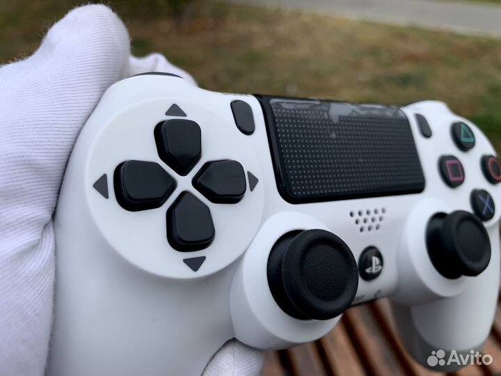 Геймпад Джойстик ps4 пк белый
