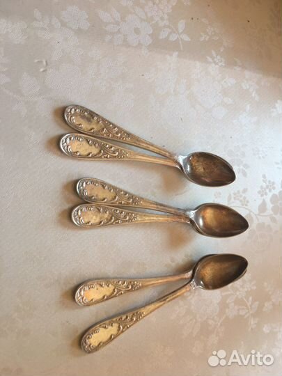 Ложки ножи мельхиор