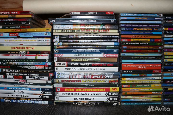 Игры для пк на дисках