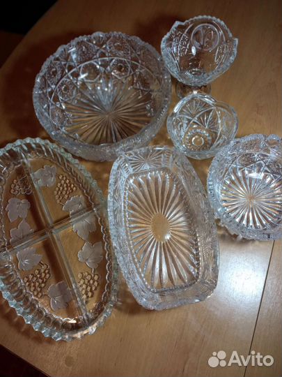 Хрусталь для сервировки стола