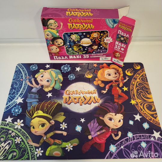 Пазлы крупные 3+