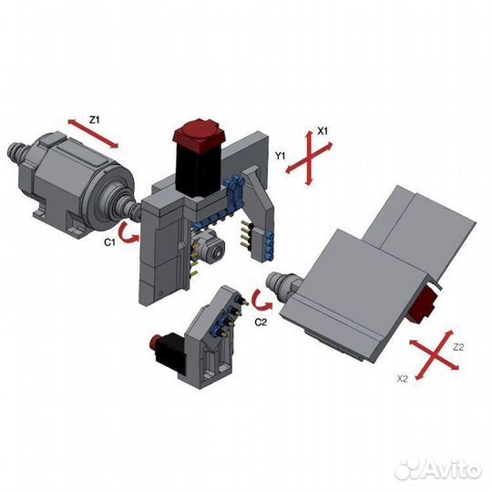 Автомат продольного точения Nomura NN-25UB8K