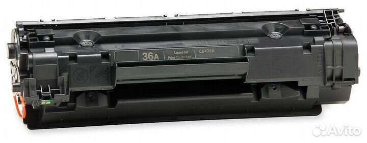 Картридж Б/У HP CB436A