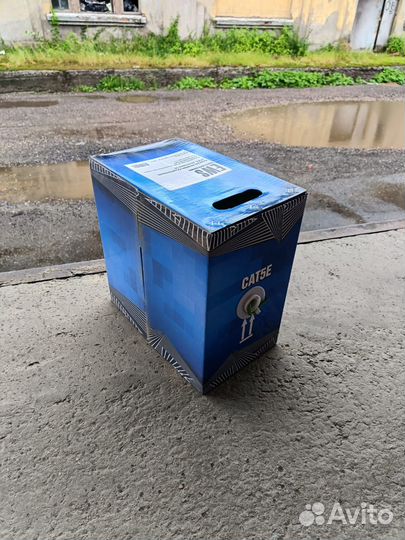 Витая пара utp 4, cat. 5e,нг А HF lsltx Зеленый