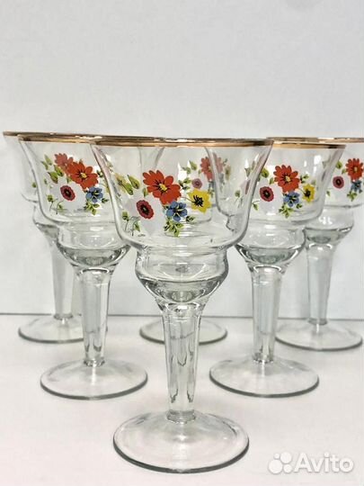 Фужеры стекло Чехословакия