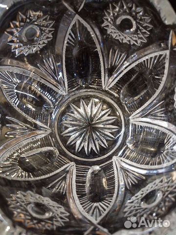 Вазы хрустальные