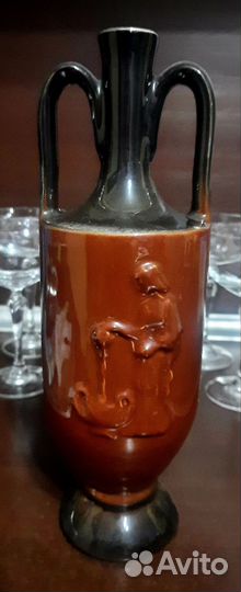 Глиняный кувшин/винтаж