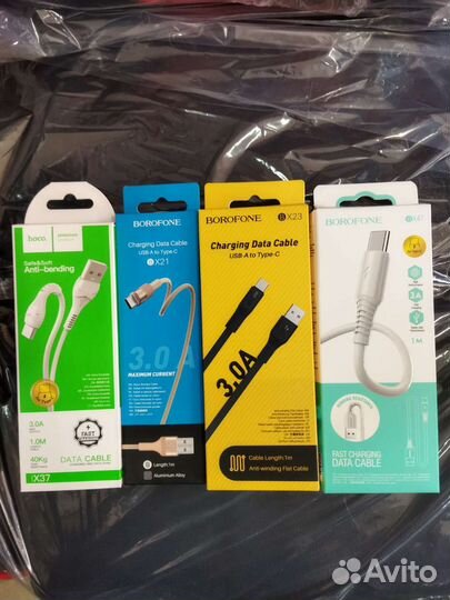 Новый кабель microusb/Lightning/Type-C
