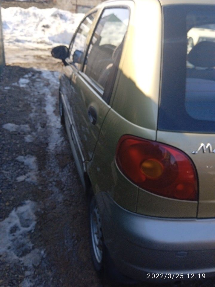 Daewoo Matiz: фото владельца