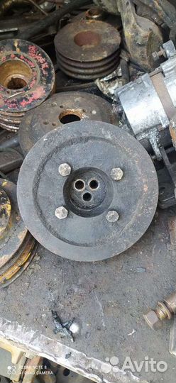 Шкив коленвала JCB с двиг. Перкинс