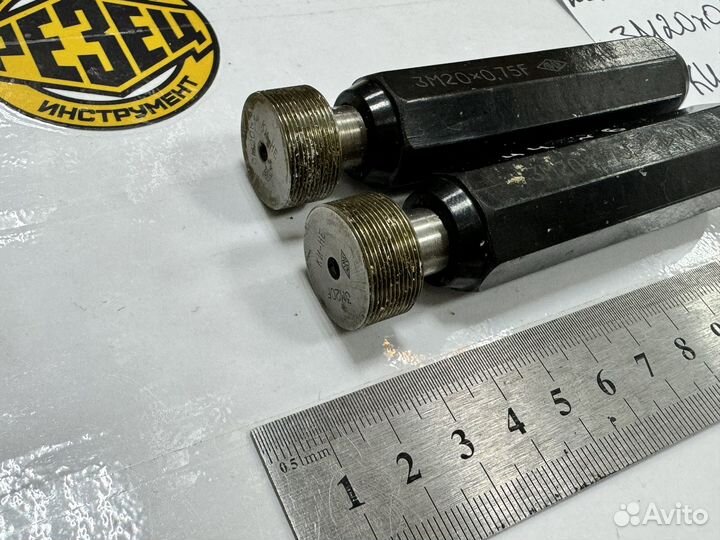 Калибр-пробка 3 М 20х0,75 F ки-не