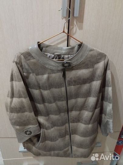 Кожанная куртка