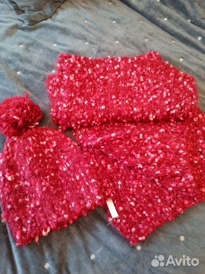 Комплект шапка и шарф promod, Франция