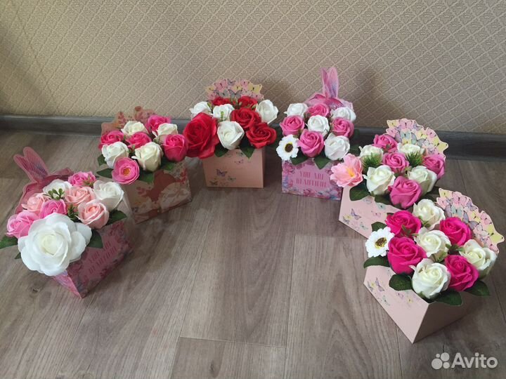 Букет из мыла