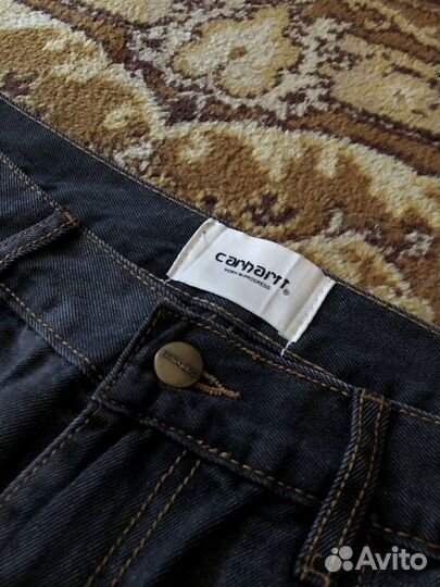 Джинсы широкие базовые Carhartt retro