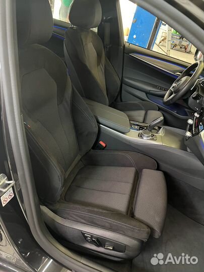 Салон на BMW G30 алькантара