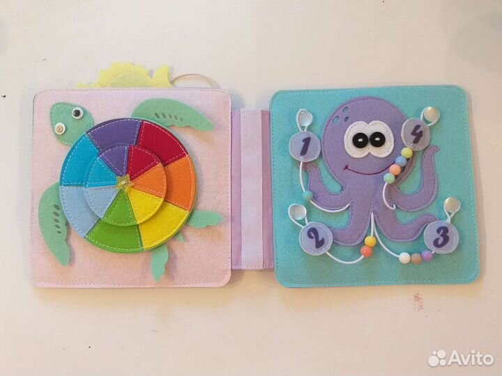Книжка мягкая для малышей
