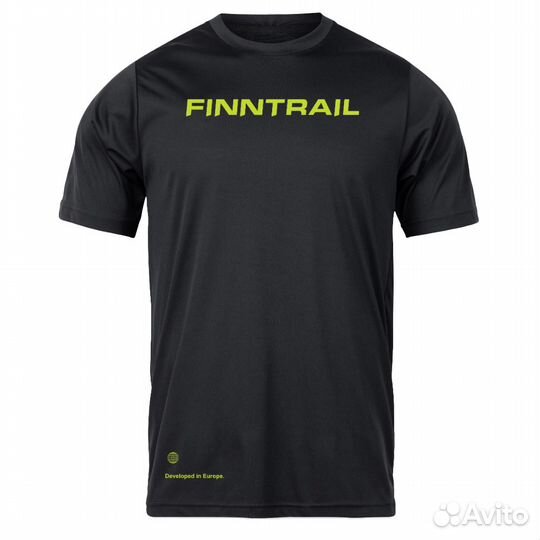 62532 Футболка Finntrail T4 6703 черный