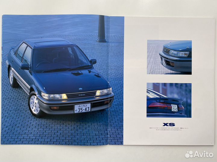 Дилерский каталог Toyota Sprinter Cielo 1990