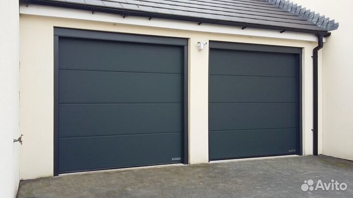 Секционные ворота для автомоек и сто