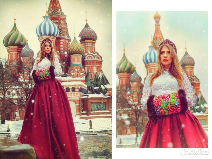 Kievan Rus princess costume, костюм княжны из Киевской Руси. | Vestiti medievali, Vestiti, Abiti