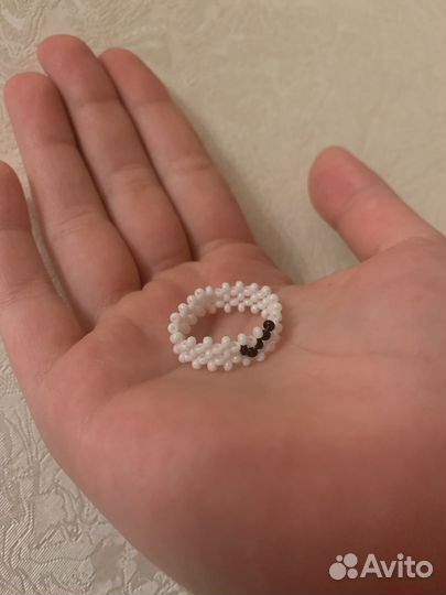 Колечко из бисера 