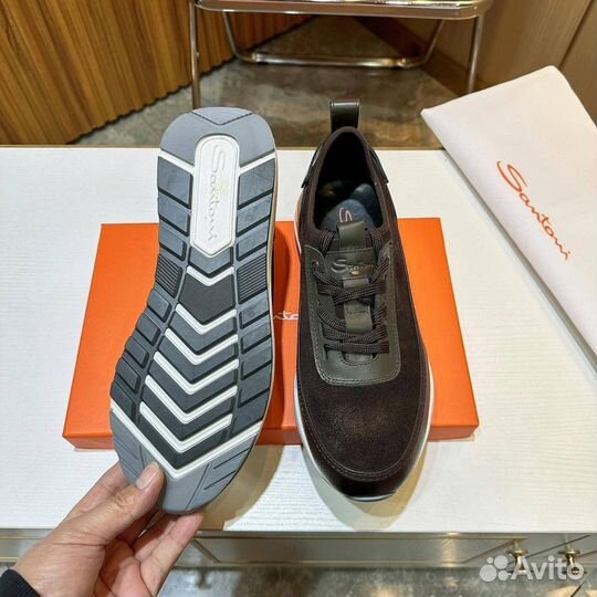 Мужская обувь Santoni для повседневной носки