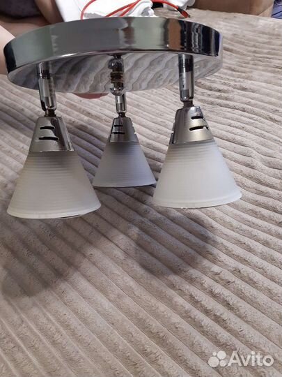 Светильник потолочный подвесной бу