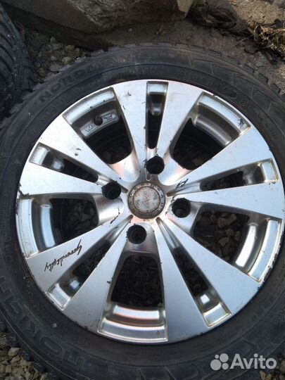 Литые диски r15 4*100