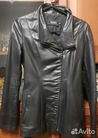 Куртка кожаная