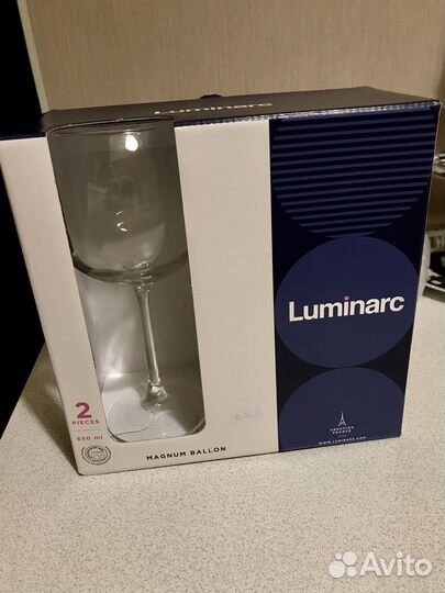 Новые бокалы Luminarc