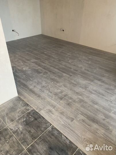 Укладка ламината, кварцвинила (замковый )