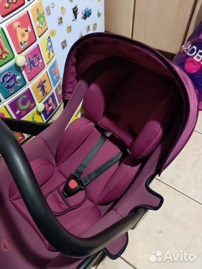 Люлька переноска автомобильная для новорожденных