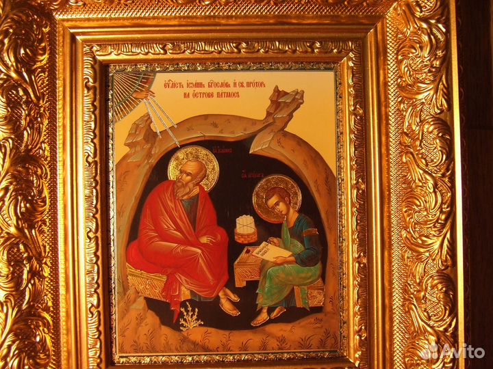 Икона Св.Иоанн Богослов и Св. Прохор