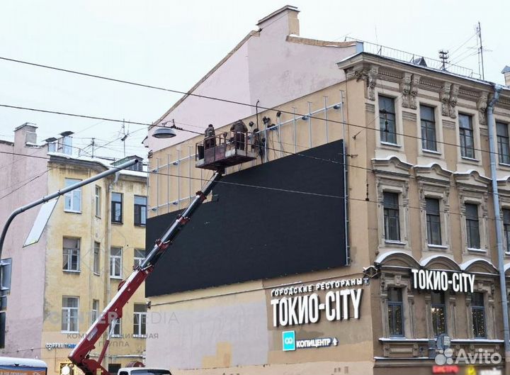 Светодиодный экран / Рекламный экран