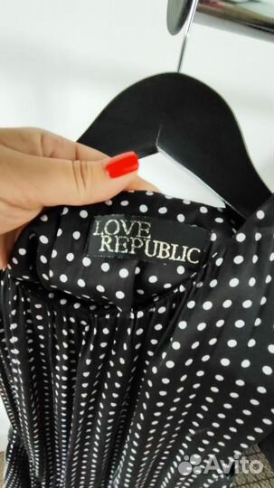 Платье в горох Love Republic 46