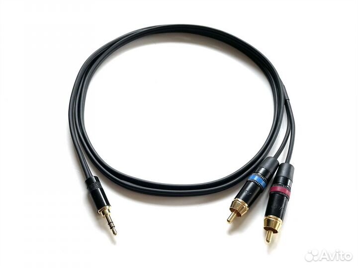 Mini Jack 3.5 - 2x RCA кабели Mogami Sommer Canare