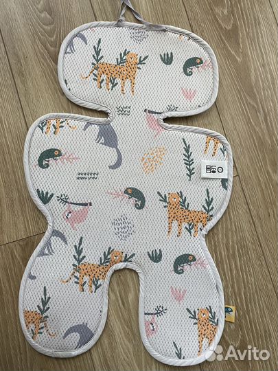 Дышащий двусторонний 3D матрасик Leokid