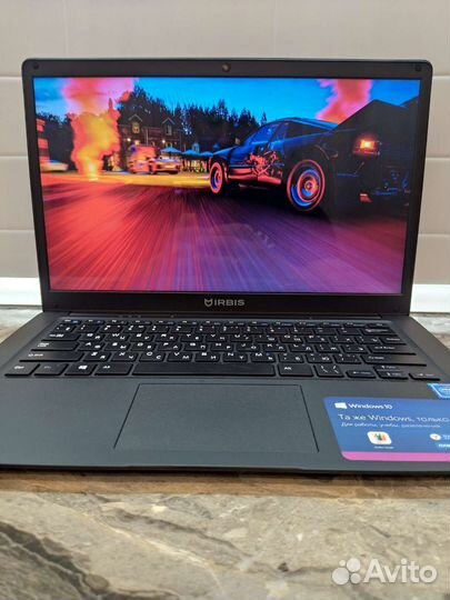 Игровой Новый ноутбук Irbis Celeron 4020/UHD/SSD