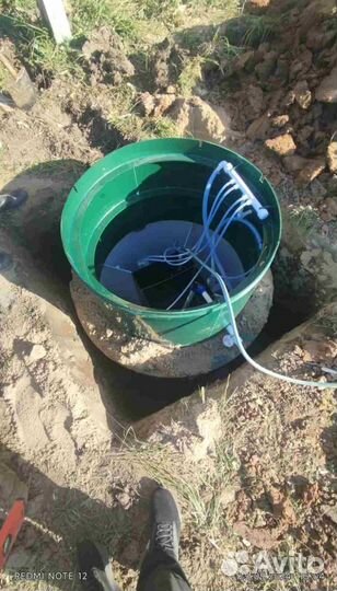 Установка септика под ключ