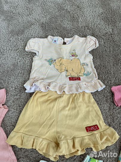 Детские вещи пакетом для девочки от 56-68 р