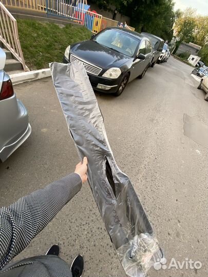 Ветровик дефлектор заднего стекла Нива шевроле