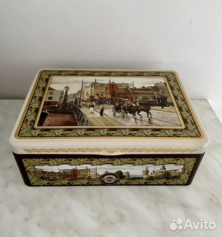 Коробка металлическая