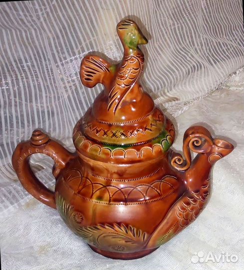 Скопинская керамика чайник