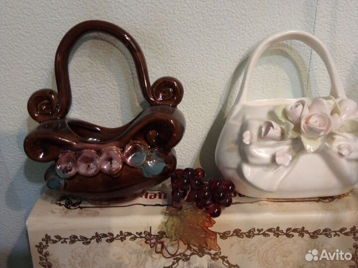 Миникорзиночки фарфор