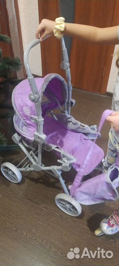 Коляска-трансформер для кукол